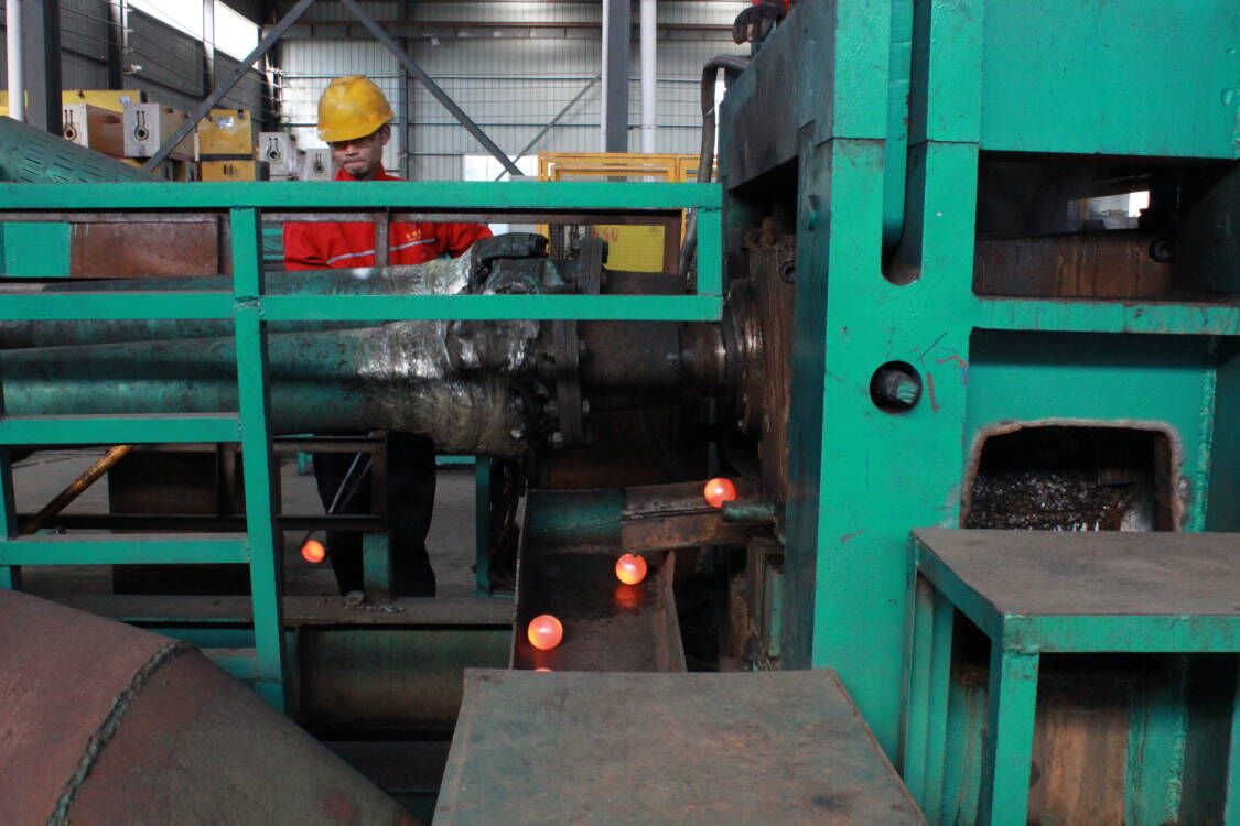 Gorąca tocząca się piłka